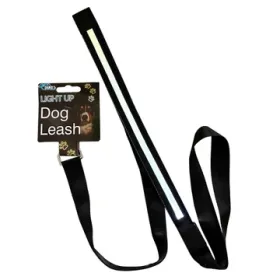 Light-Up LED Dog Walking Leash for Night Safety