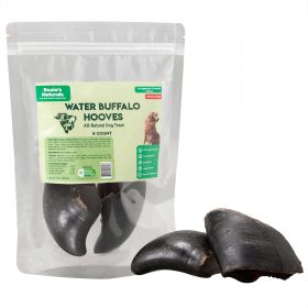 Water Buffalo Hooves Dog Dental Chews - 4-Pack