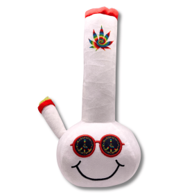Billie Bong Squeaky Plush 420 Novelty Dog Toy