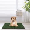 Dog Grass Mat 2-Pack - 28 x 18 Inch Indoor Potty Pad
