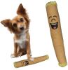 PetPaws Cannabis Leaf Squeaky Canvas Dog Toy