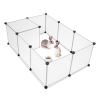 Portable Plastic Pet Playpen for Puppies & Small Animals