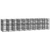 Powder-Coated Steel Dog Kennel 180 Sq Ft Outdoor Pen