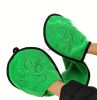 BeNat Dog Bath Towel with Hand Pockets, Fast-Drying