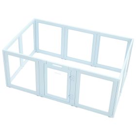 VEVOR Whelping Box 76 x 49 x 30 Inch for Large Dogs