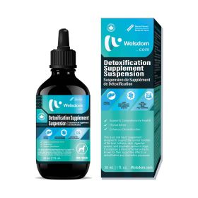 Welsdom Herbal Detox Supplement for Dogs - Liquid Blend