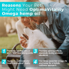 Welsdom OptimaVitality Omega & Hemp Oil for Pets