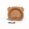 Silicone Collapsible Dog Travel Bowl - Portable Dish