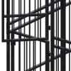 Powder-Coated Steel Dog Kennel 99 Sq Ft Heavy-Duty