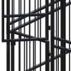 Powder-Coated Steel Dog Kennel 180 Sq Ft Outdoor Pen