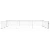 Extra Large Silver Galvanized Steel Dog Kennel