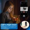 Wireless WiFi Video Doorbell with Two-Way Audio - 720p