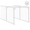 Anthracite Steel Dog House with Run 46 x 320 Inch