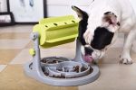 Pet Life Roto Paw Rotating Slow Feeder Dog Toy