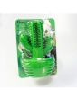 ALL4U Cactus Dog Dental Chew Toy - Rubber Toothbrush
