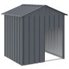 Steel Dog House with Locking Door - 46 x 40 x 48 Inch