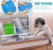 Dog Lick Mat with Raised Treat Cups & Suction Base