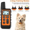 Waterproof Remote Dog Training Collar - 1640 Ft, 2 Dogs