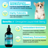 Welsdom OmegaVet Bacon-Flavored Fish Oil for Pets