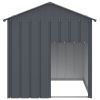 Steel Dog House with Locking Door - 46 x 40 x 48 Inch