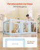 VEVOR Whelping Box 76 x 49 x 30 Inch for Large Dogs