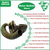 Water Buffalo Horn Dog Chews - 2 Count, Grain-Free