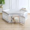 Gupamiga 6-Panel Plastic Puppy Playpen with Door