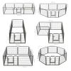 8-Panel Steel Dog Playpen 31.5 x 23.6 Inch for Small Dogs