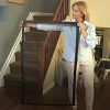 Portable Mesh Pet Safety Gate Dog Barrier for Doorways