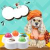 ALL4U Dog Puzzle Treat Dispenser with 5 Compartments