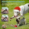 Petjoy 5-Piece Christmas Rope Chew Toy Set
