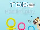 Milk-Flavored TPR Bounce Chew Toy for Large Dogs