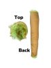 PetPaws Cannabis Leaf Squeaky Canvas Dog Toy