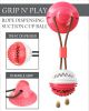 Pet Life Grip N Play Suction Cup Treat Ball Dog Toy