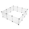 Portable Plastic Pet Playpen for Puppies & Small Animals