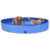 Foldable Pet Swimming Pool 6.5 Ft - Blue PVC
