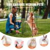 VEVOR 8-Panel Foldable Dog Playpen 30 Inch with Door