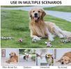 Cotton Rope Chew & Tug Toy with Squeaker for Large Dogs