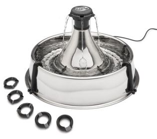 PetSafe Drinkwell 360 Stainless Steel Pet Fountain