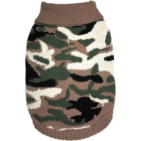 Fashion Pet Camouflage Sweater for Dogs (Option: Large)