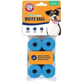 Arm and Hammer Dog Waste Refill Bags Fresh Scent Blue (Option: 90 count)