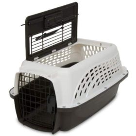 Petmate Two Door Top (Option: Load Kennel White  Up to 10 lbs)