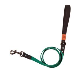 Dog Collar Traction Rope Retro (Option: Forest Green Traction-M)