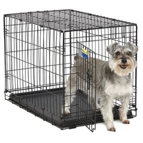 MidWest Contour Wire Dog Crate Single Door (Option: Medium  1 count)