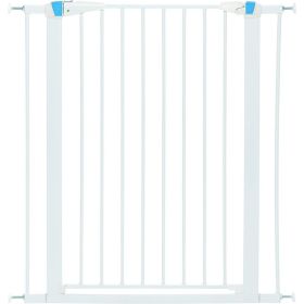 MidWest Glow in the Dark Steel Pet Gate White (Option: 39" tall  1 count)