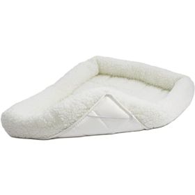 MidWest Quiet Time Fleece Bolster Bed for Dogs (Option: Small  1 count)