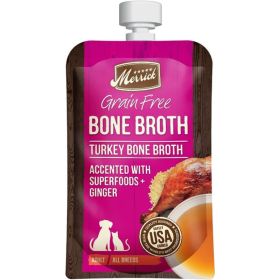 Merrick Grain Free Bone Broth Turkey Recipe (Option: 7 oz)