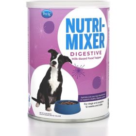 PetAg Nutri (Option: Mixer Digestion MilkBased Topper for Dogs and Puppies  12 oz)