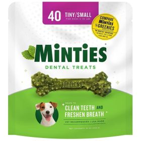 Sergeants Minties Dental Treats for Dogs Tiny Small (Option: 40 count)