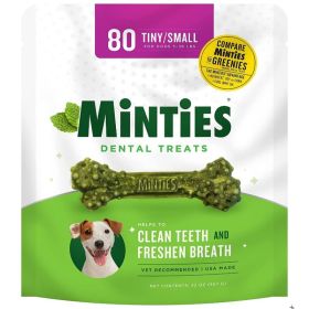 Sergeants Minties Dental Treats for Dogs Tiny Small (Option: 80 count)